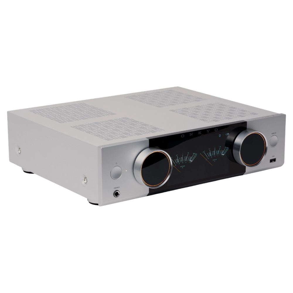 Onkyo Muse Y-50 streamingforsterker, sølv
