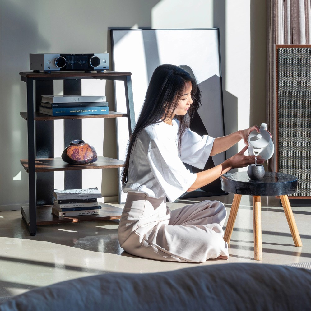Onkyo Muse Y-50 streamingforsterker, sølv