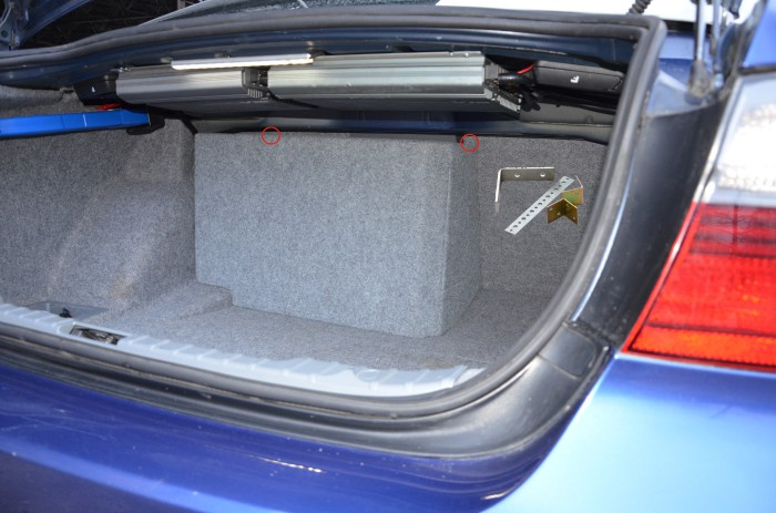 Basskasse BMW 3-serie E90/92 Sedan