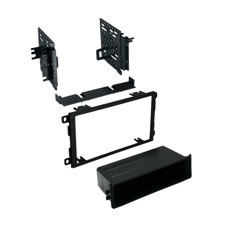 Monteringsram GM-bilar 1992-2012, enkel- & dubbel-DIN