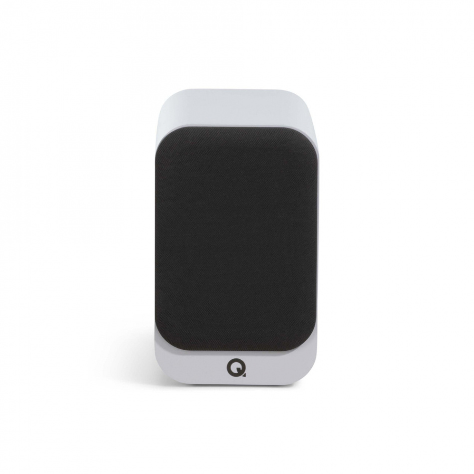 Q Acoustics 3010c stativhøyttaler, matt hvit