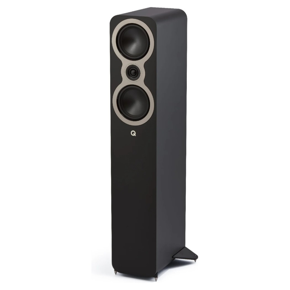 Q Acoustics 3040c gulvstående høyttalere, matt svart par