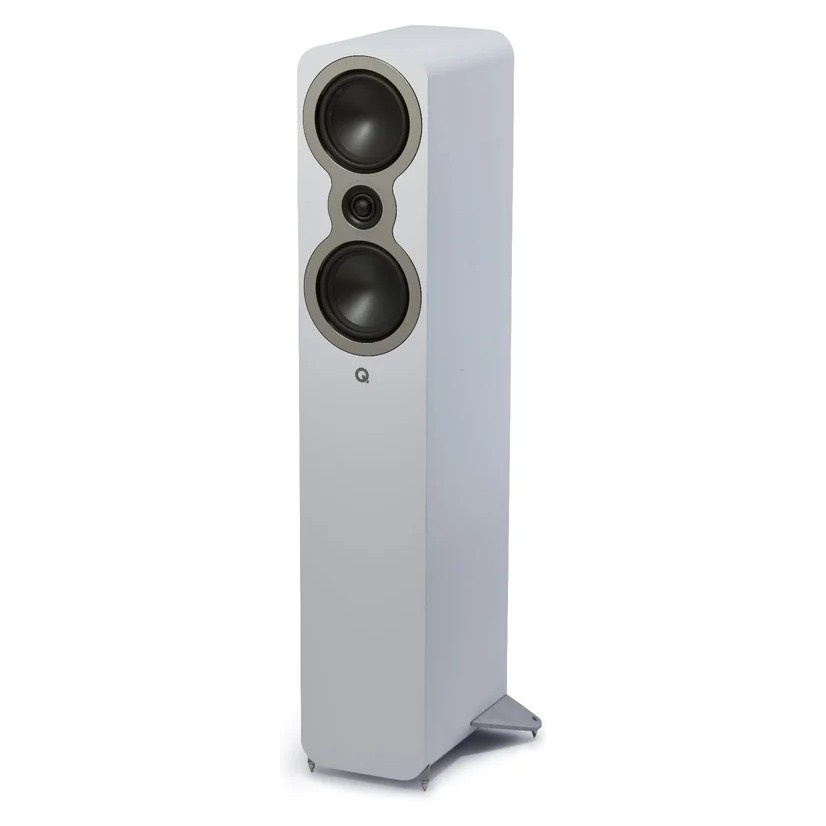 Q Acoustics 3040c gulvhøyttaler, matt hvitt par