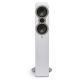 Q Acoustics 3040c gulvhøyttaler, matt hvitt par Q Acoustics 3040c gulvhøyttaler, matt hvitt par
