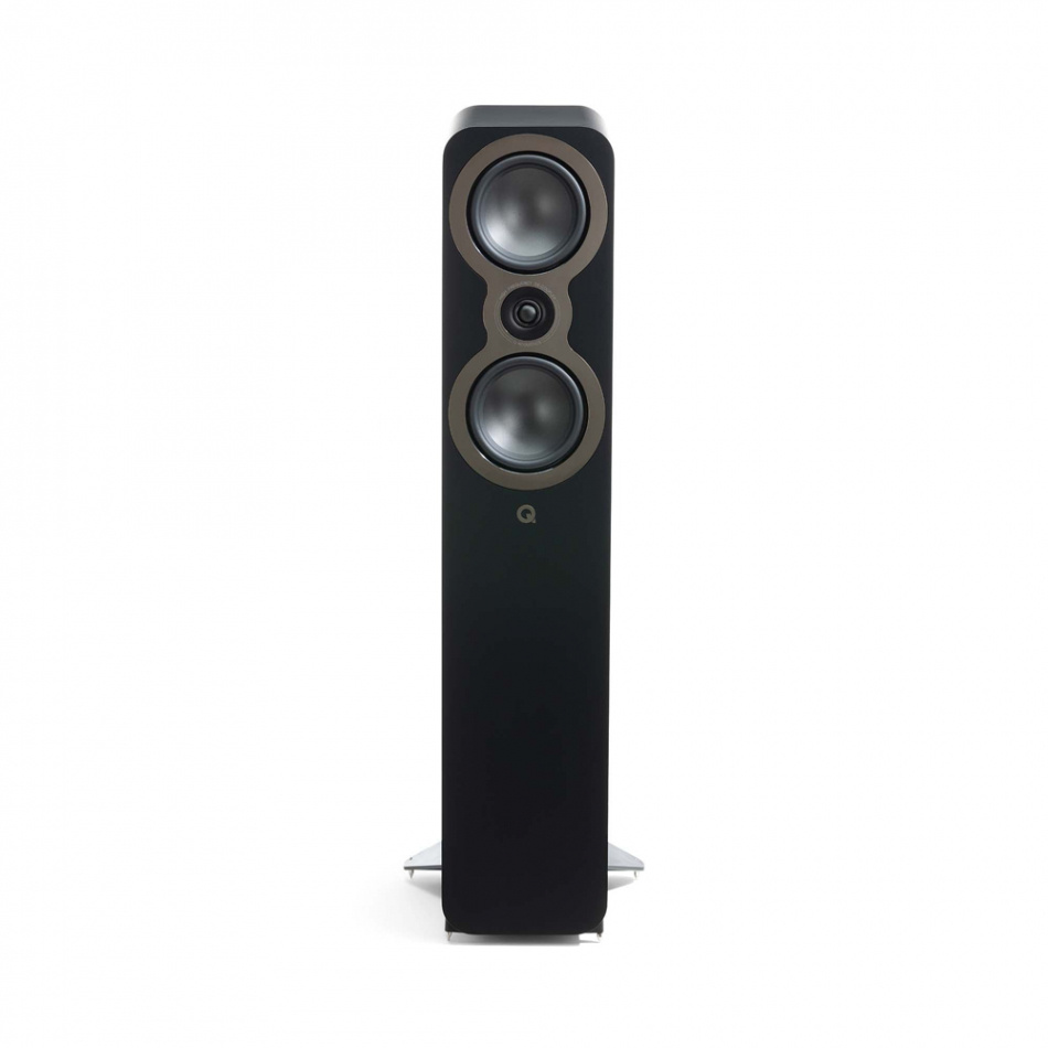 Q Acoustics 3050c gulvhøyttaler, matt svart