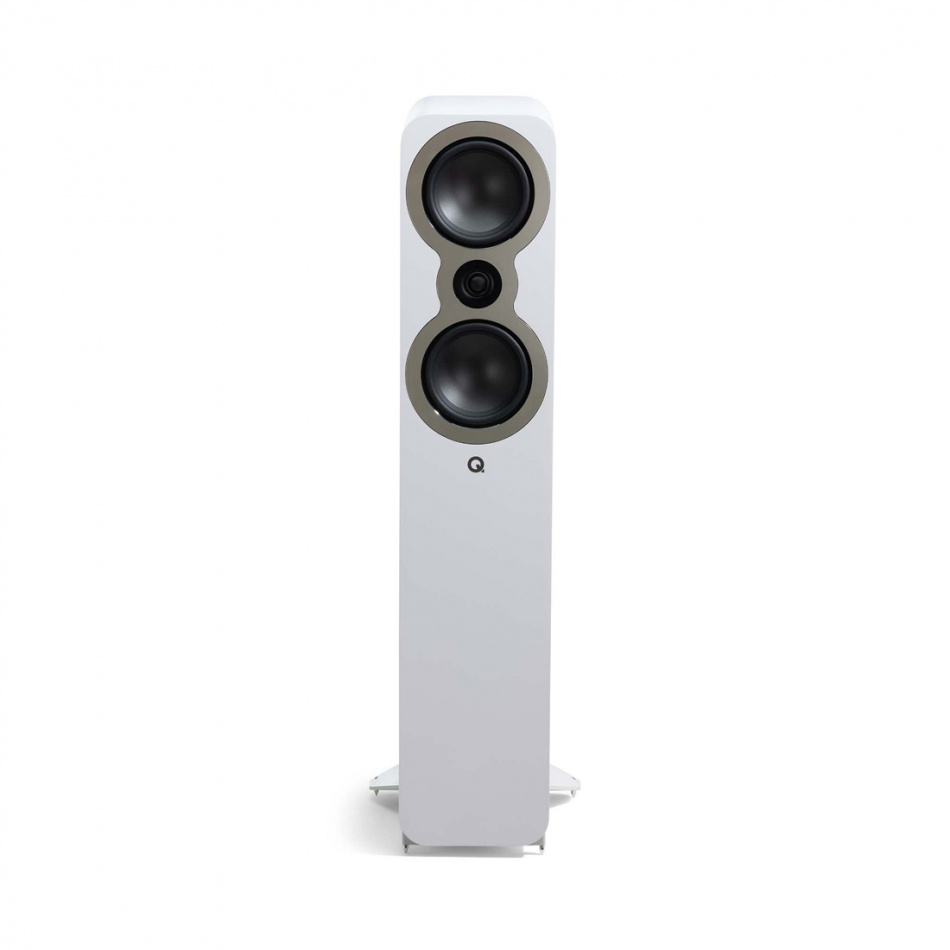 Q Acoustics 3050c gulvhøyttaler, matt hvit