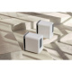 Q Acoustics 3010c stativhøyttaler, matt hvit Q Acoustics 3010c stativhøyttaler, matt hvit