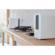 Q Acoustics 3010c stativhøyttaler, matt hvit Q Acoustics 3010c stativhøyttaler, matt hvit