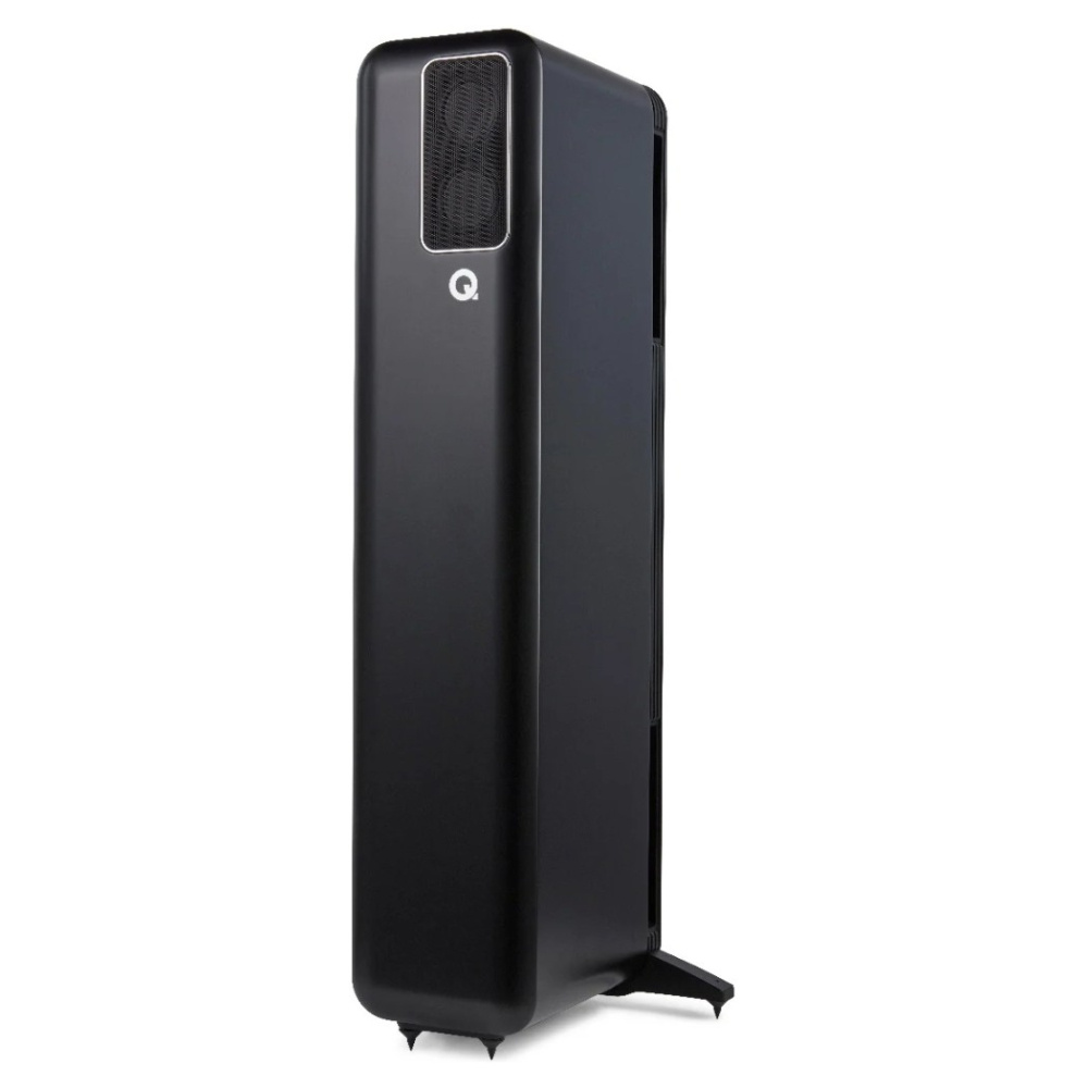 Q Acoustics QActive 400 aktive gulvhøyttalere, matt svart par