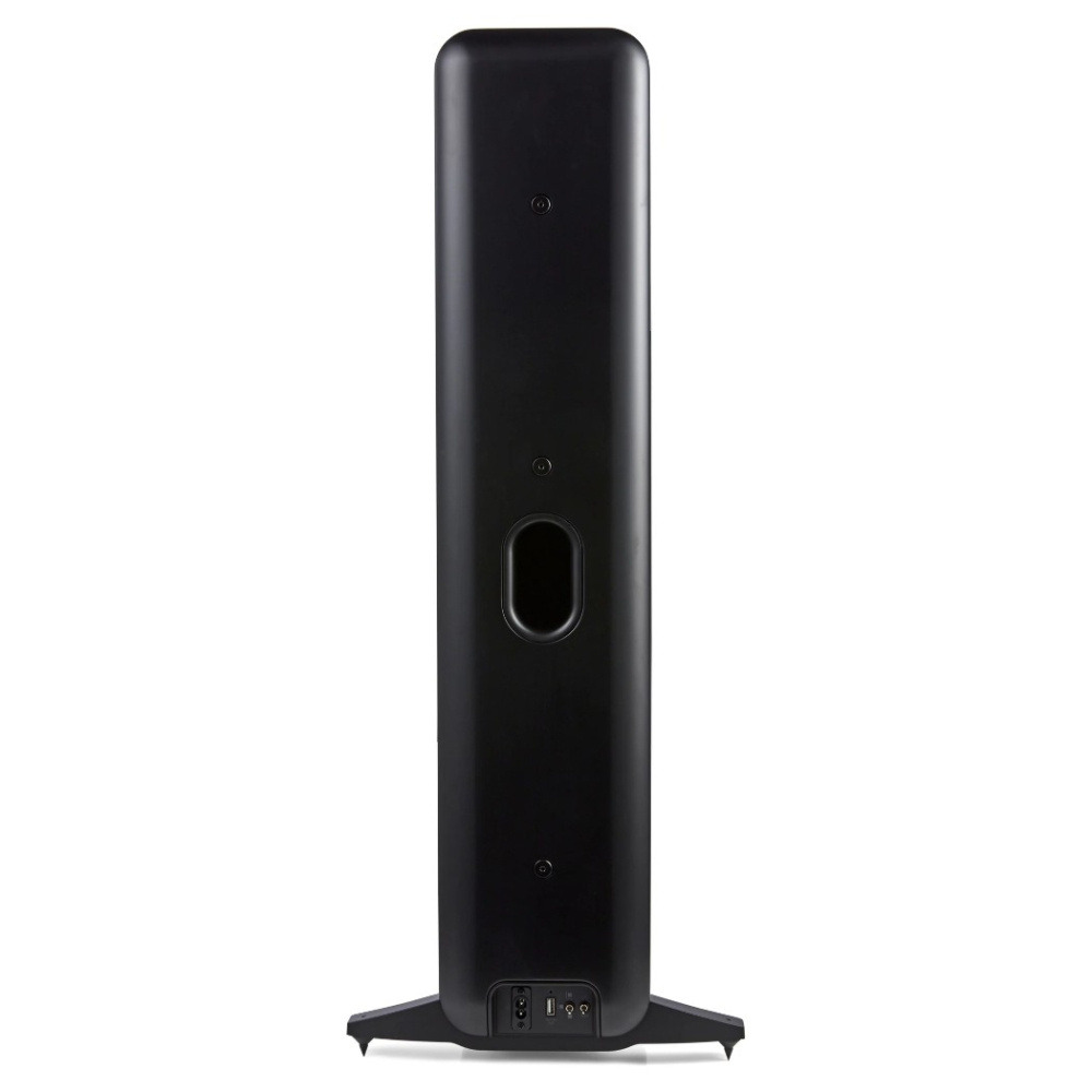 Q Acoustics QActive 400 aktive gulvhøyttalere, matt svart par