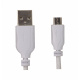 iSimple micro-USB til USB 1 M hvit