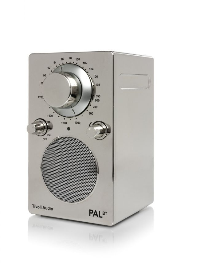 Tivoli Audio PAL BT, FM-radio med Bluetooth, chrome