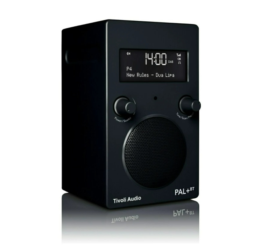 Tivoli Audio PAL+ BT (gen. 2), DAB/FM-radio med Bluetooth, svart