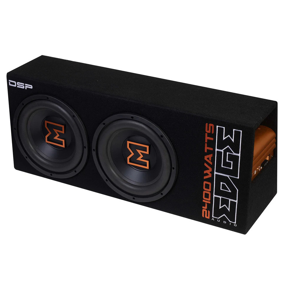 EDGE EDBX12TADSP-E3, aktiv portet 2x12 tommer basskasse 800W RMS