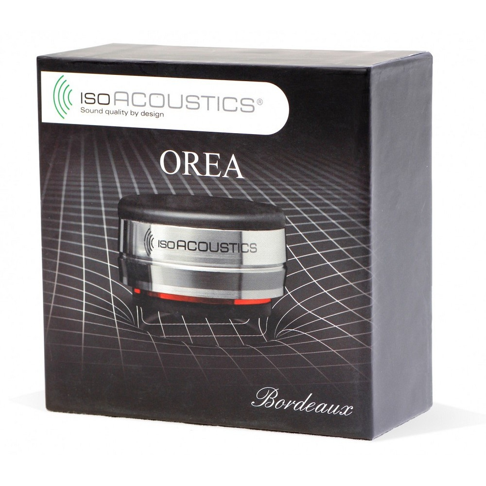 IsoAcoustics OREA Bordeaux, apparatfot 14.5 kg, stk.