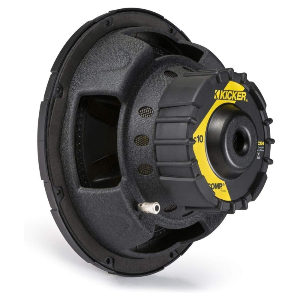 Kicker Comp C104, 10-tommers basselement, 4 ohm