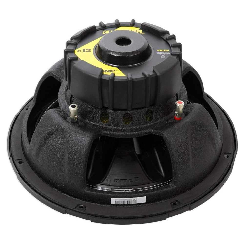 Kicker Comp C124, 12-tommers basselement, 4 ohm