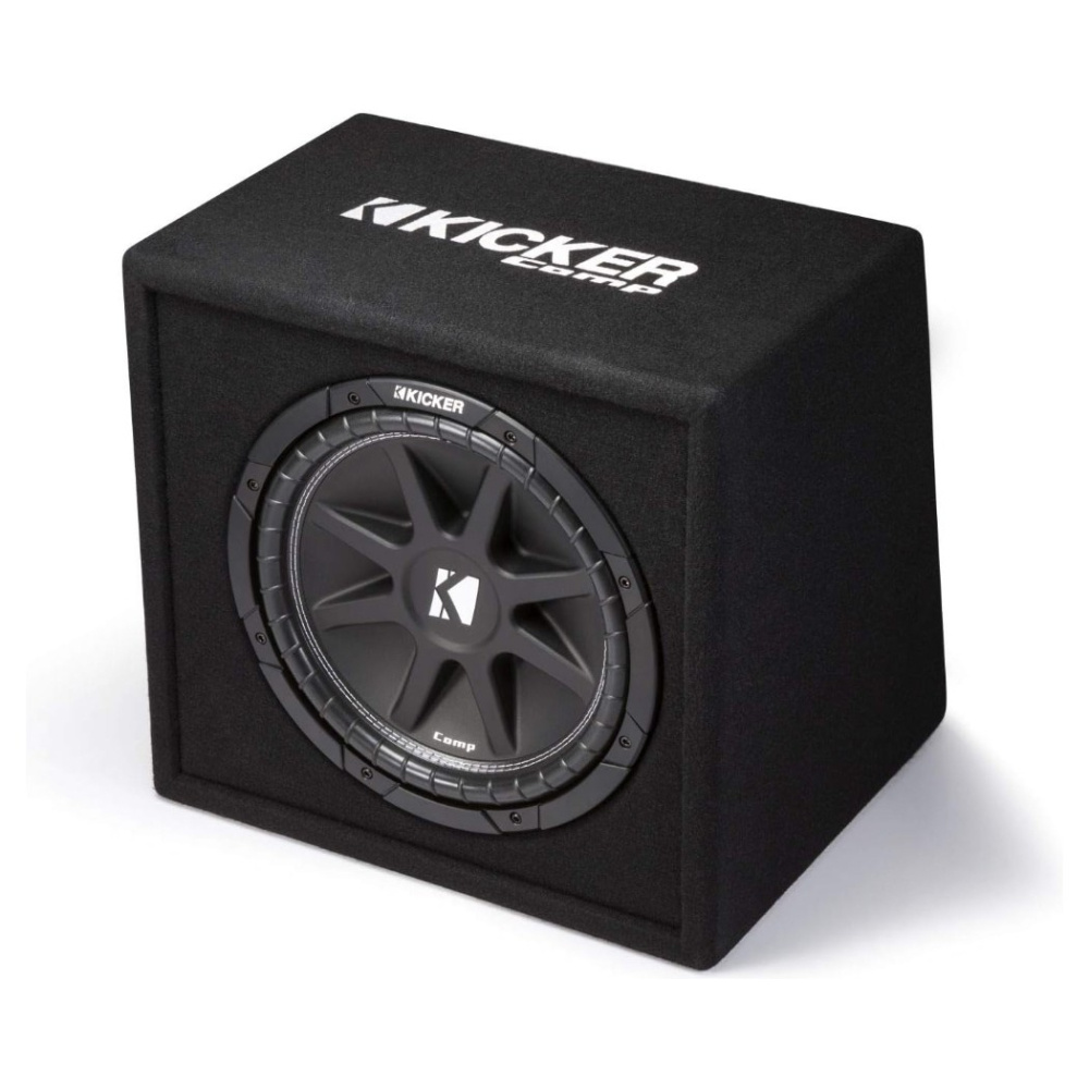 Kicker KickPack KKP212, basspakke med portet 12-tommers basskasse, forsterker og kabler
