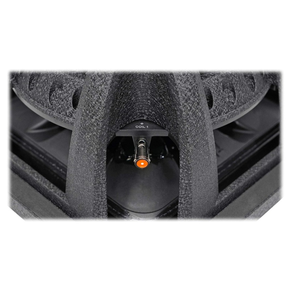Kicker Solo-Baric L7S124, firkantet 12-tommers basselement, 2x4 ohm