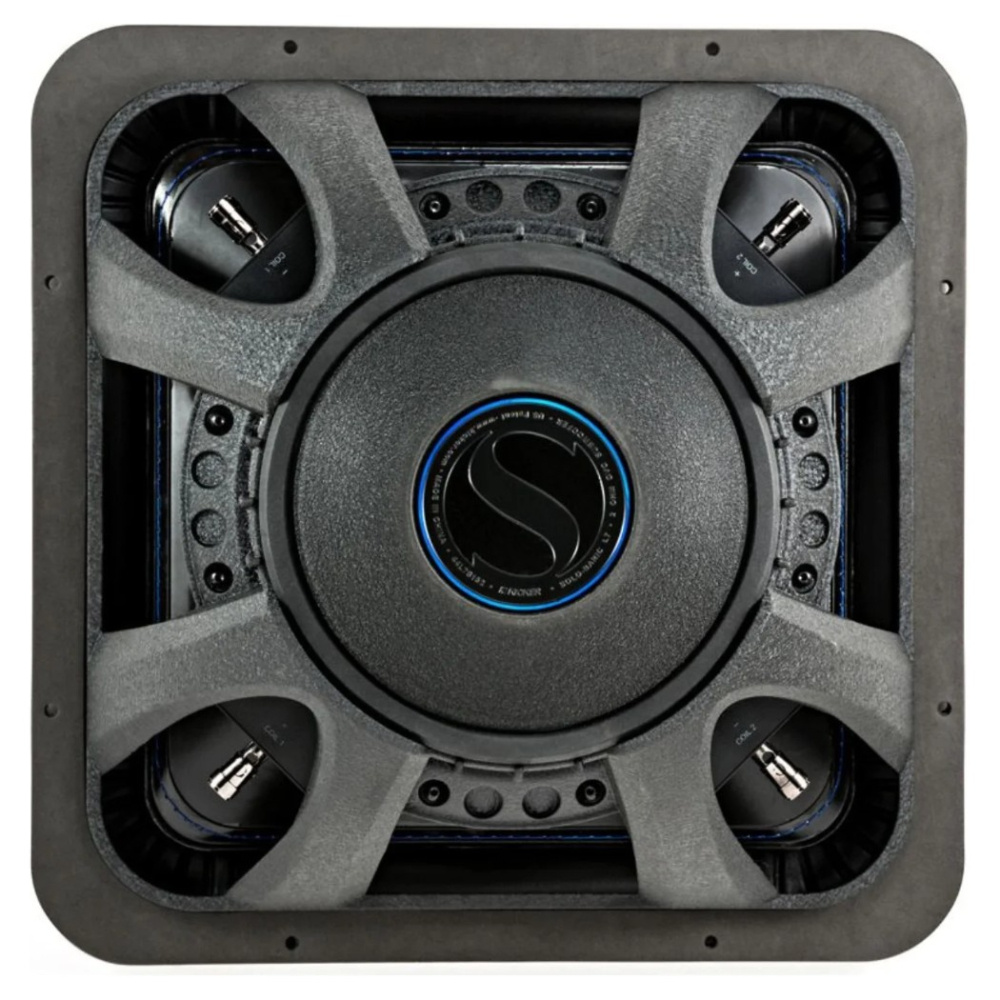 Kicker Solo-Baric L7S152, 15-tommer basselement, 2 x 2 ohm