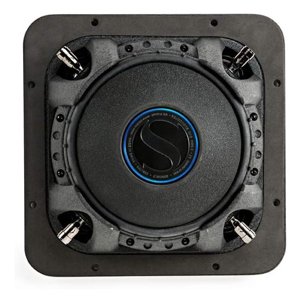 Kicker Solo-Baric L7S84, firkantet 8-tommers basselement, 2x4 ohm