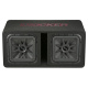 Kicker Solo-Baric DL7R122, 2 x 12 tommer basskasse, 2 ohm Kicker Solo-Baric DL7R122, 2 x 12 tommer basskasse, 2 ohm