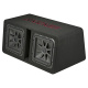 Kicker Solo-Baric DL7R122, 2 x 12 tommer basskasse, 2 ohm Kicker Solo-Baric DL7R122, 2 x 12 tommer basskasse, 2 ohm