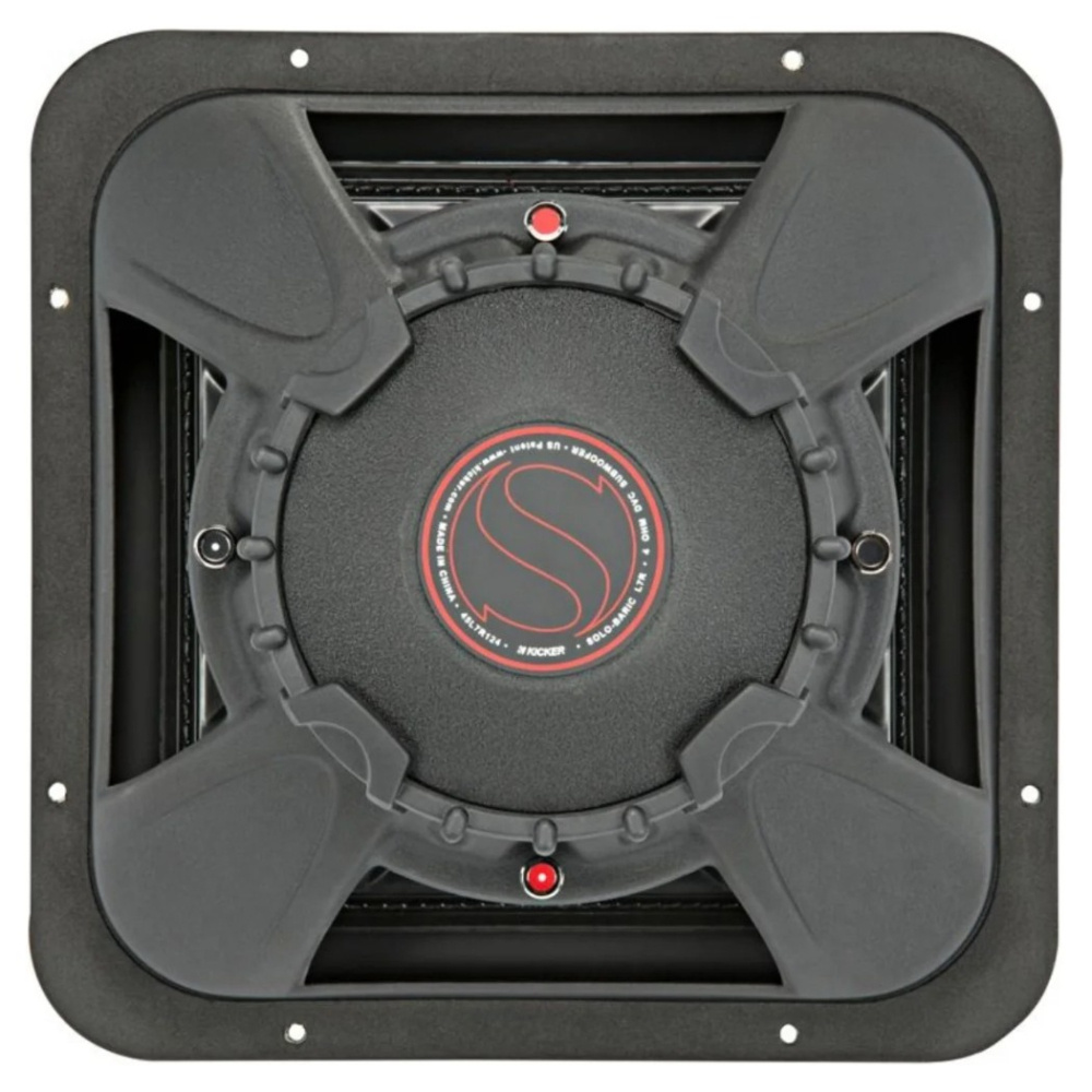 Kicker Solo-Baric L7R122, 12-tommer basselement, 2 x 2 ohm