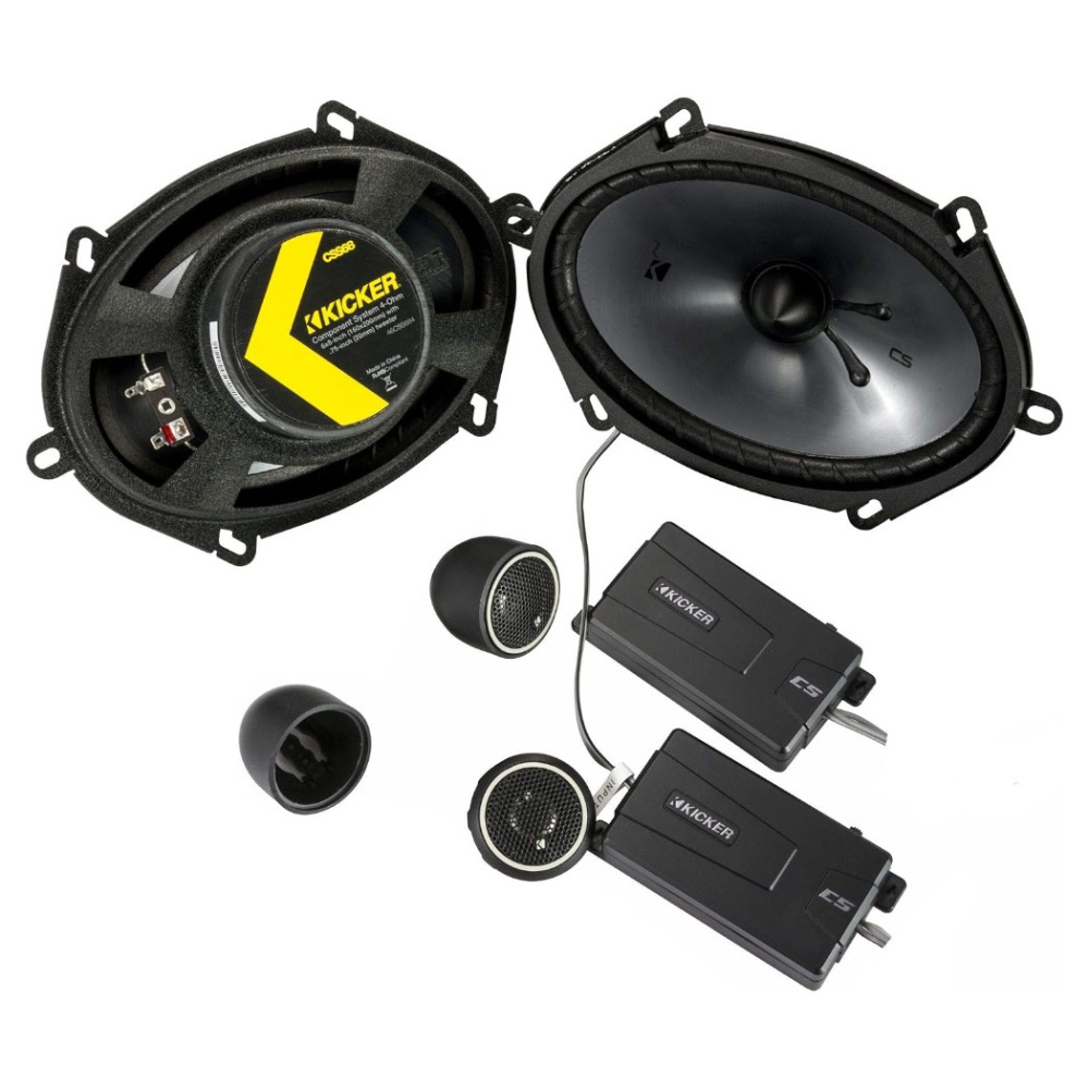 Kicker CS CSS684, 6x8 tommer komponentsystem, Par