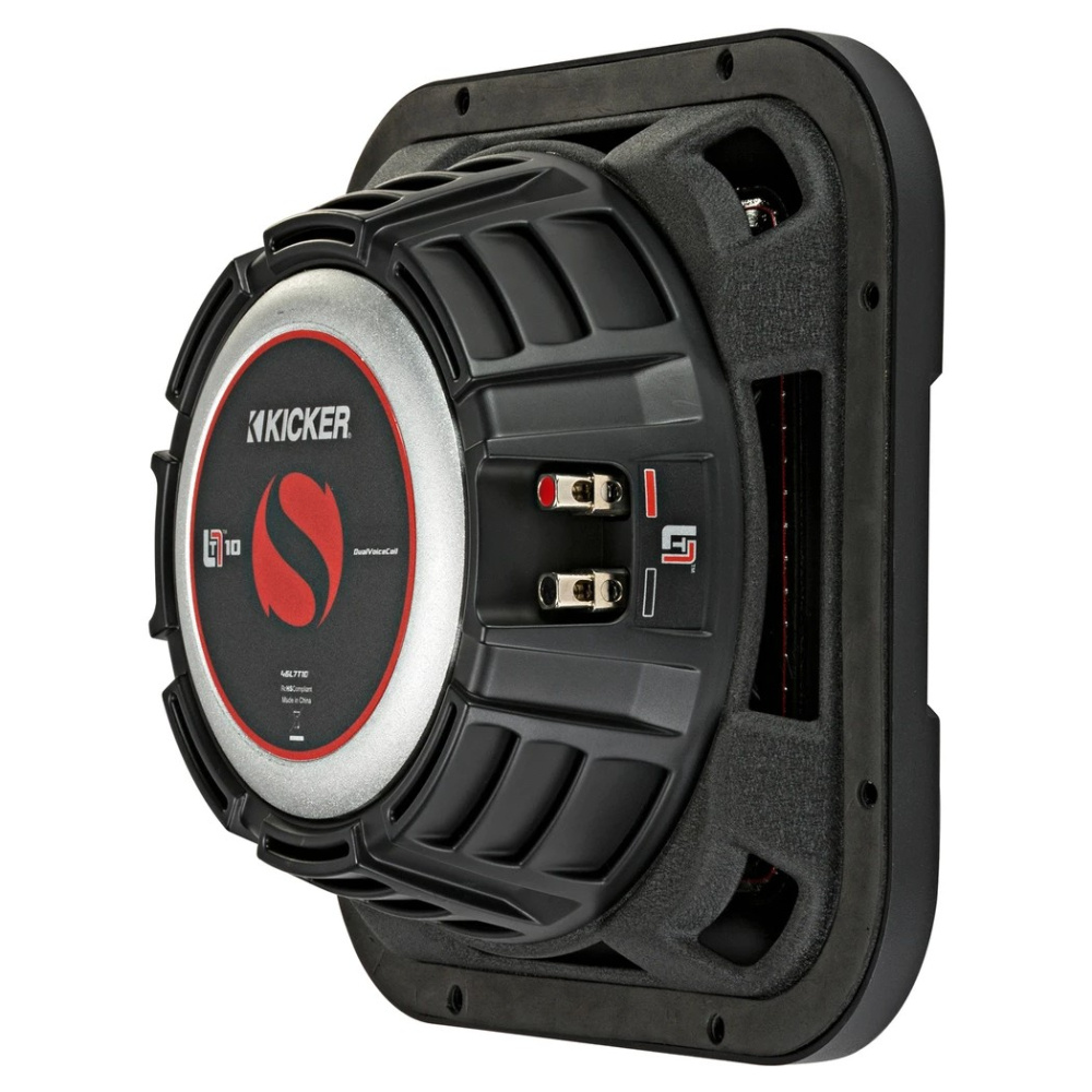 Kicker Solo-Baric L7T102, 10-tommer basselement, 2 x 2 ohm