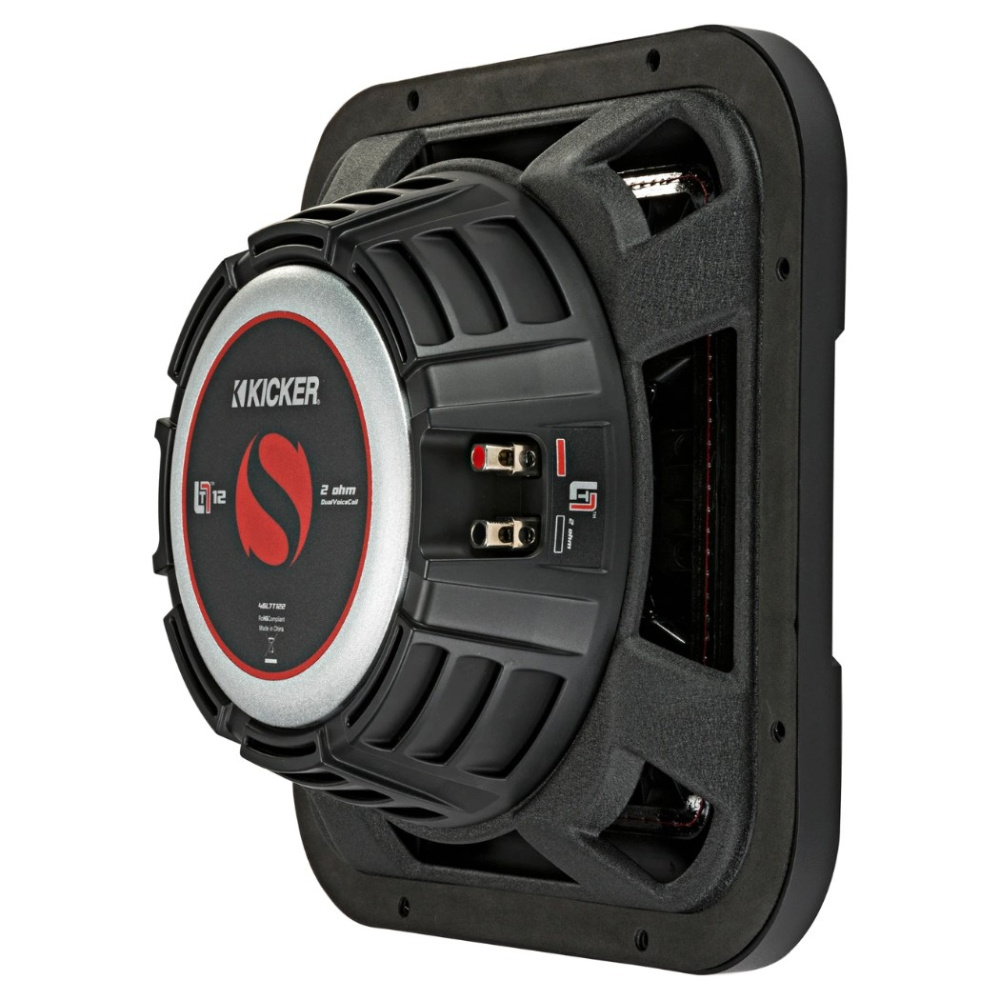Kicker Solo-Baric L7T122, 12-tommer basselement, 2 x 2 ohm