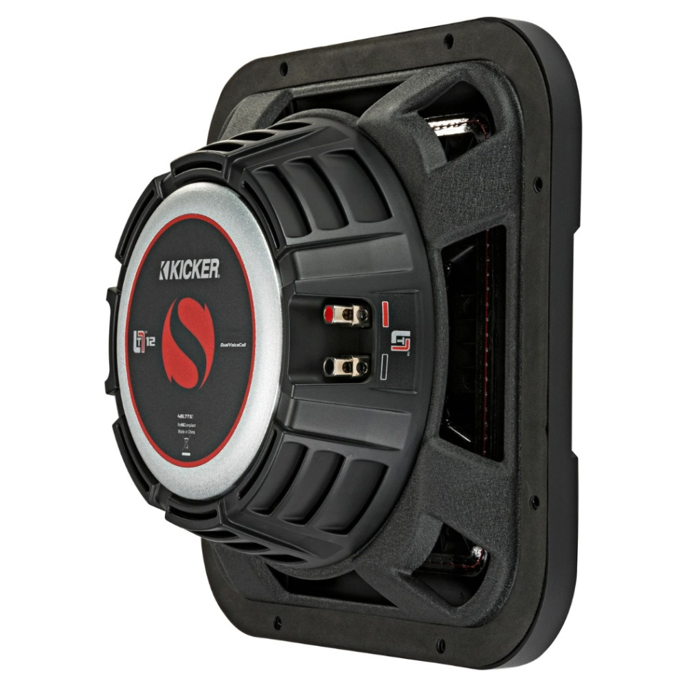 Kicker Solo-Baric L7T124, 12-tommer basselement, 2 x 4 ohm