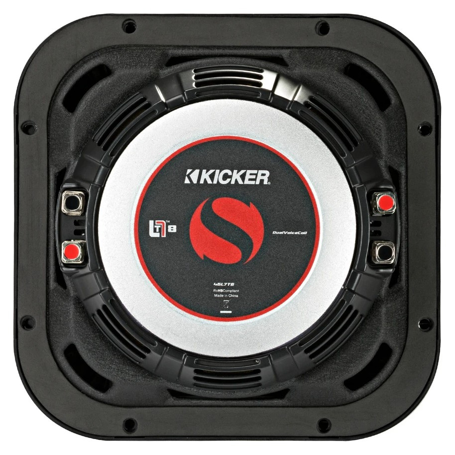 Kicker Solo-Baric L7T82, 8-tommer basselement, 2 x 2 ohm