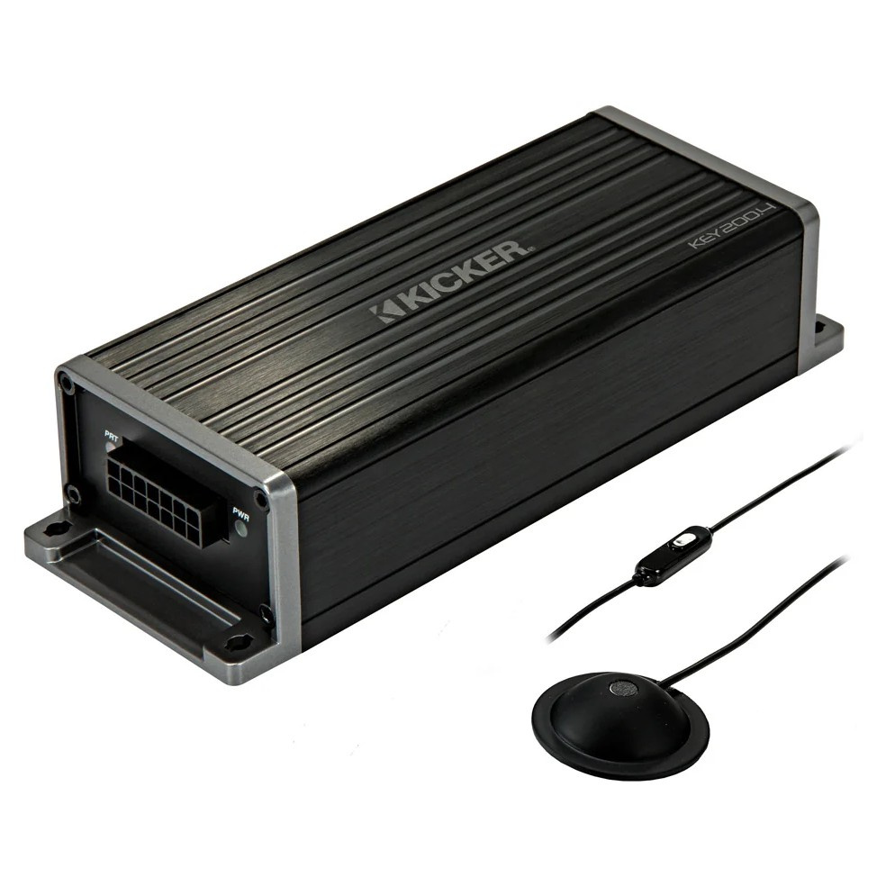 Kicker KEY200.4, 4-kanals DSP-forsterker