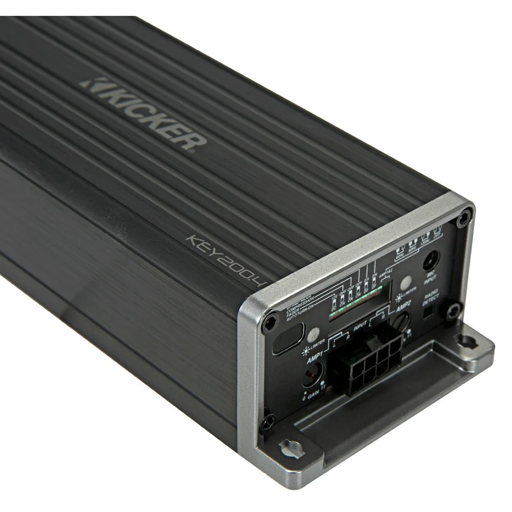 Kicker KEY200.4, 4-kanals DSP-forsterker