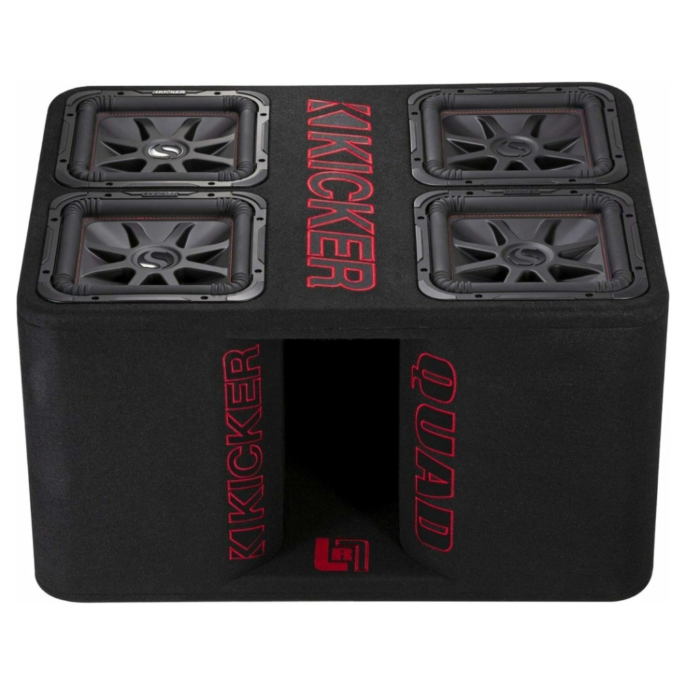 Kicker Solo-Baric QL7R122, 4 x 12 tommer basskasse, 2 x 2 ohm