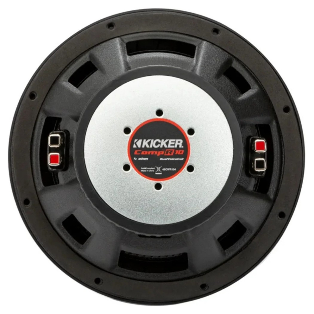 Kicker CompR CWR104, 10-tommer basselement, 2 x 4 ohm