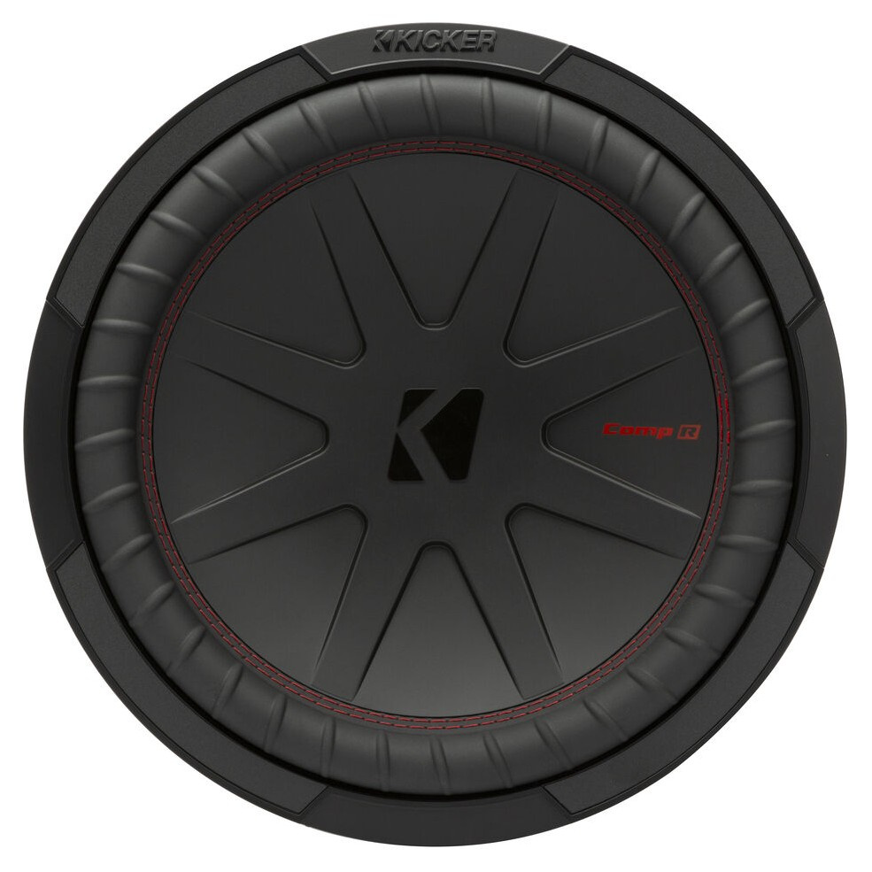 Kicker CompR CWR122, 12-tommer basselement, 2 x 2 ohm