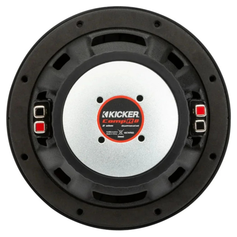 Kicker CompR CWR84, 8-tommer basselement, 2 x 4 ohm