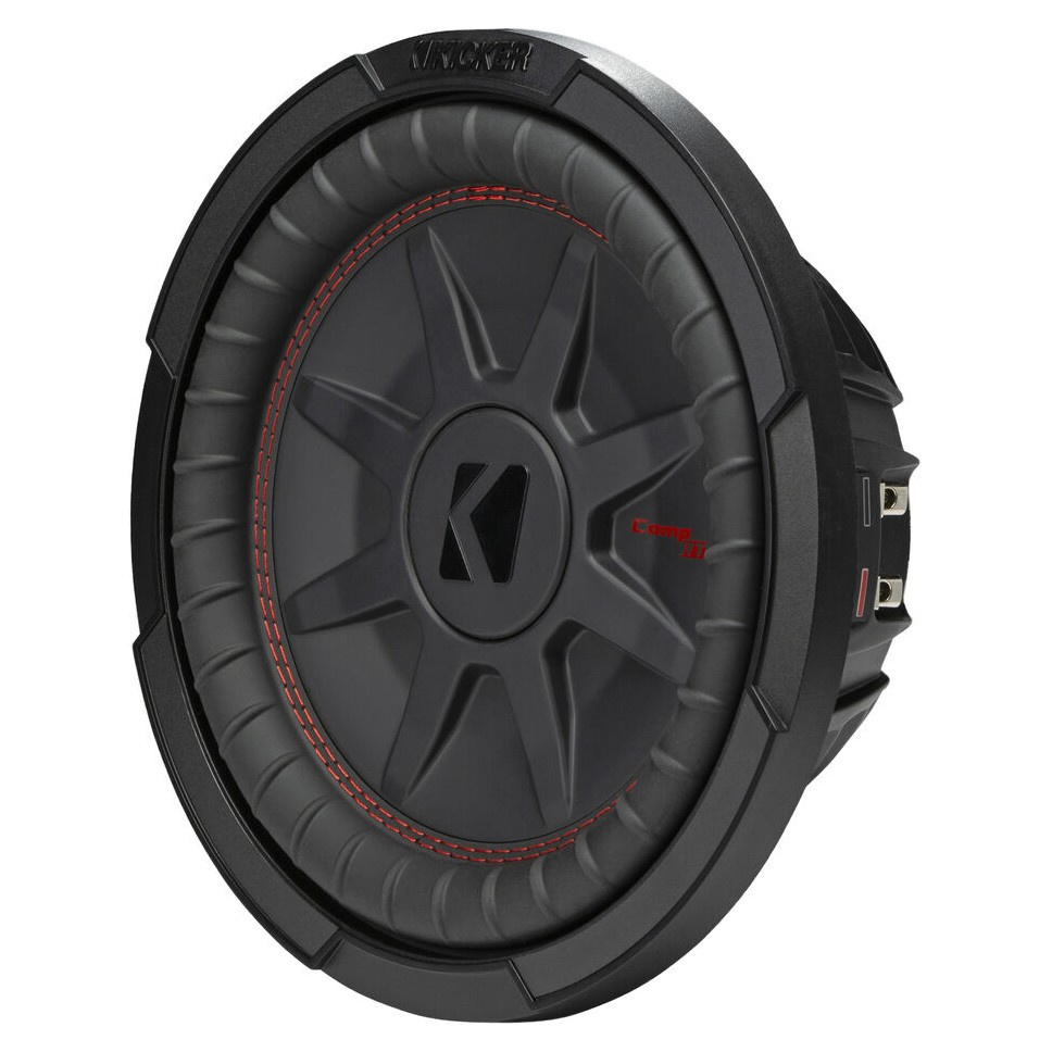 Kicker CompRT CWRT104, 10-tommer basselement, 2 x 4 ohm