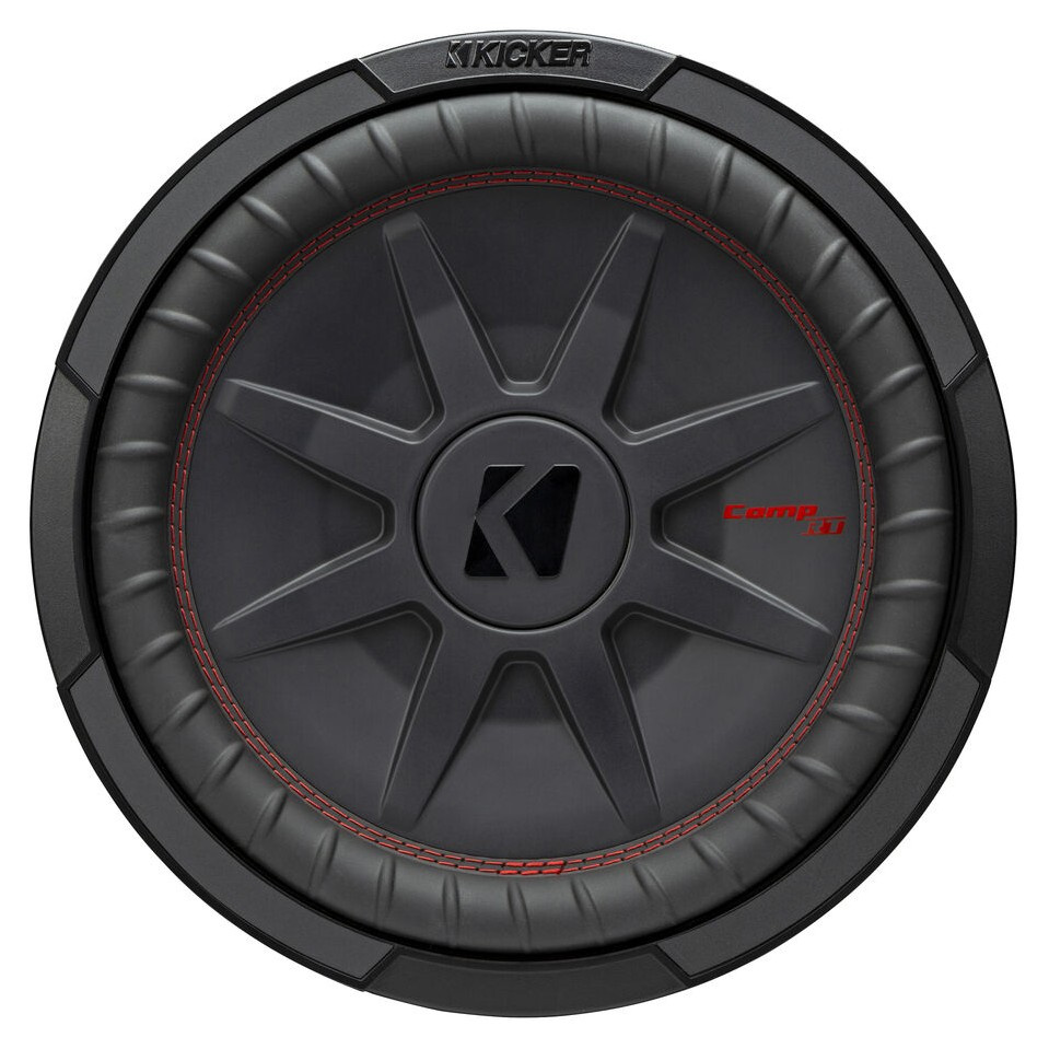 Kicker CompRT CWRT122, 12-tommer basselement, 2 x 2 ohm