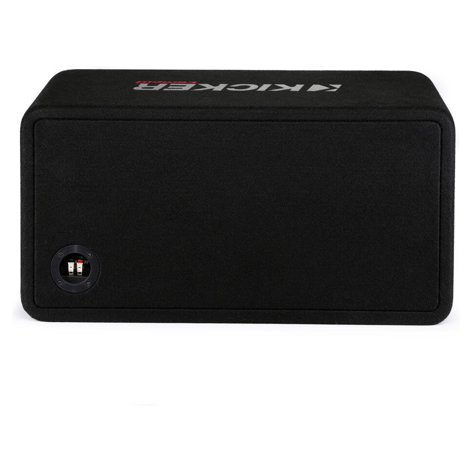 Kicker CompR DCWR102, 2 x 10 tommer basskasse, 2 ohm