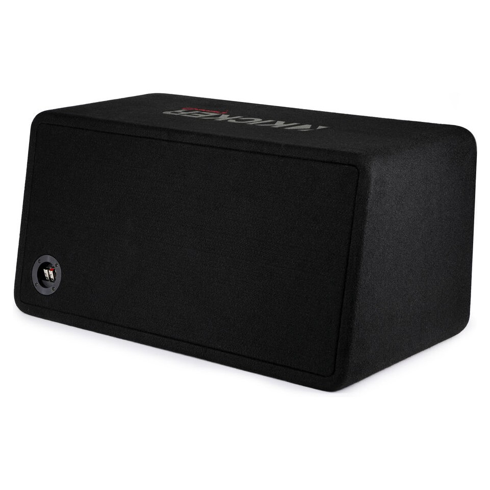 Kicker CompR DCWR122, 2 x 12 tommer basskasse, 2 ohm