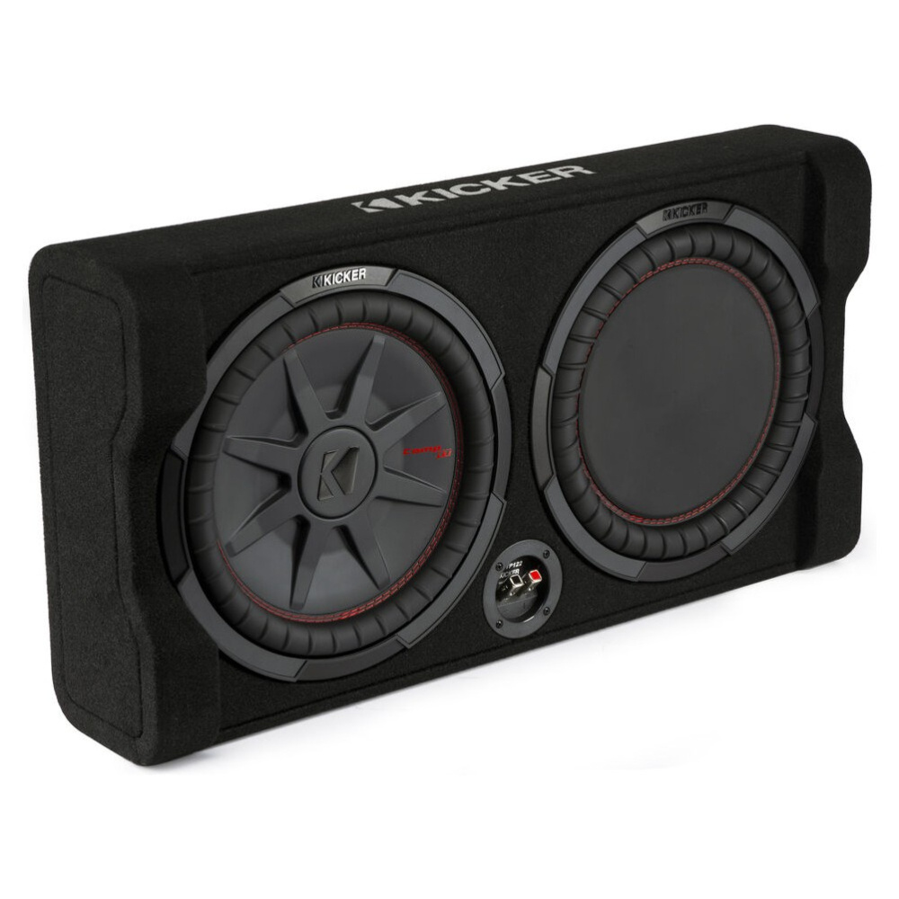 Kicker CompRT TRTP122, 12 tommer basskasse, 2 ohm