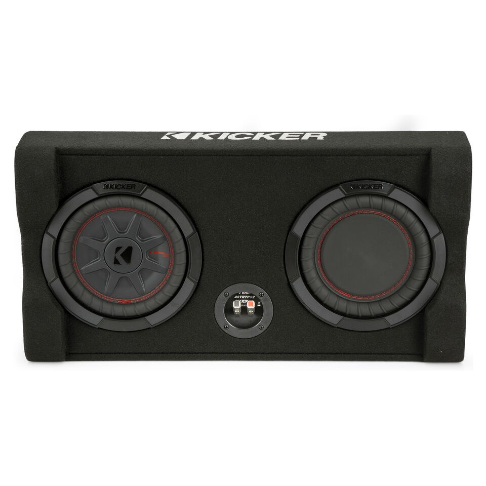 Kicker CompRT TRTP82, 8 tommer basskasse, 2 ohm