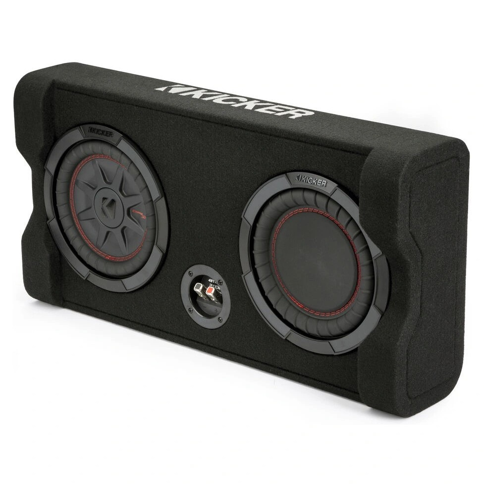 Kicker CompRT TRTP82, 8 tommer basskasse, 2 ohm