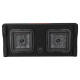 Kicker Solo-Baric DL7TDF122, 2 x 12 tommer basskasse, 2 ohm Kicker Solo-Baric DL7TDF122, 2 x 12 tommer basskasse, 2 ohm