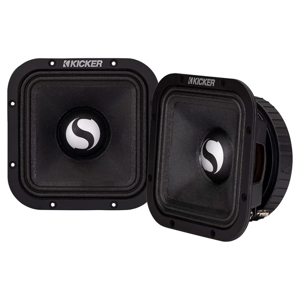 Kicker ST7MR4, 7-tommers midbass/mellomtone, 4 Ohm, par