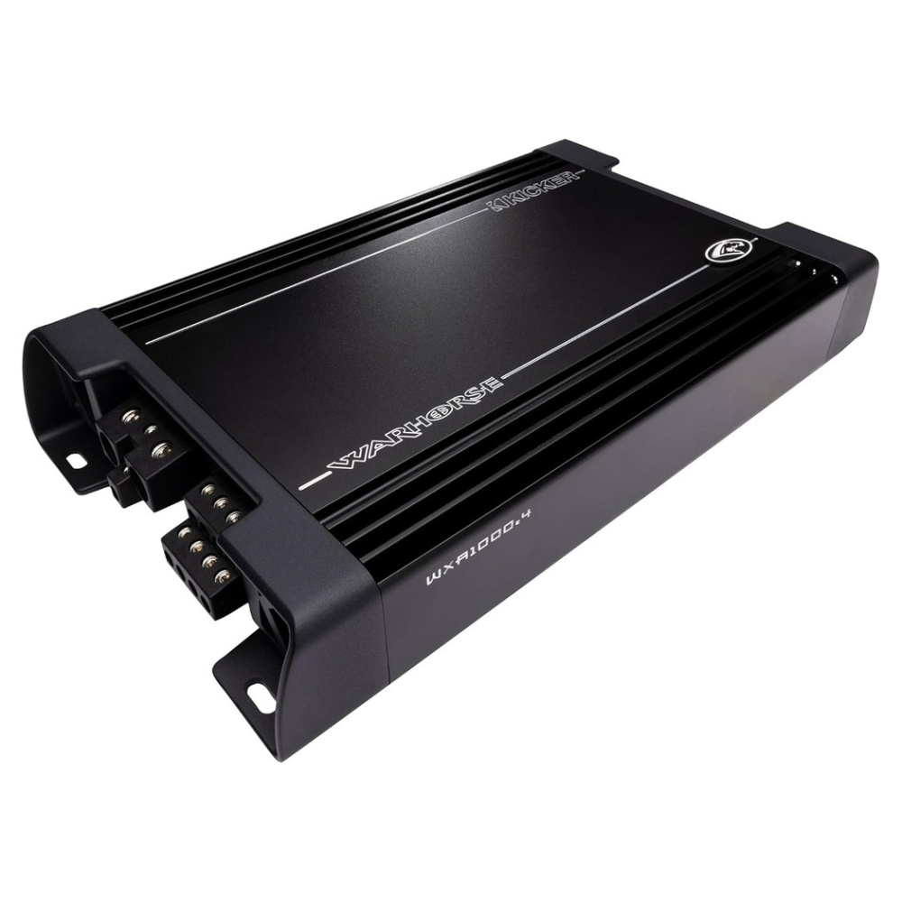 Kicker Warhorse WXA1000.4, kraftig 4-kanals forsterker