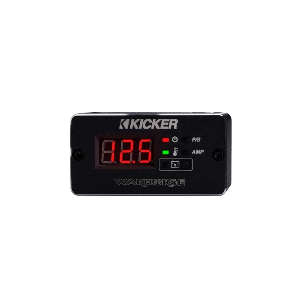 Kicker Warhorse WXA1000.4, kraftig 4-kanals forsterker